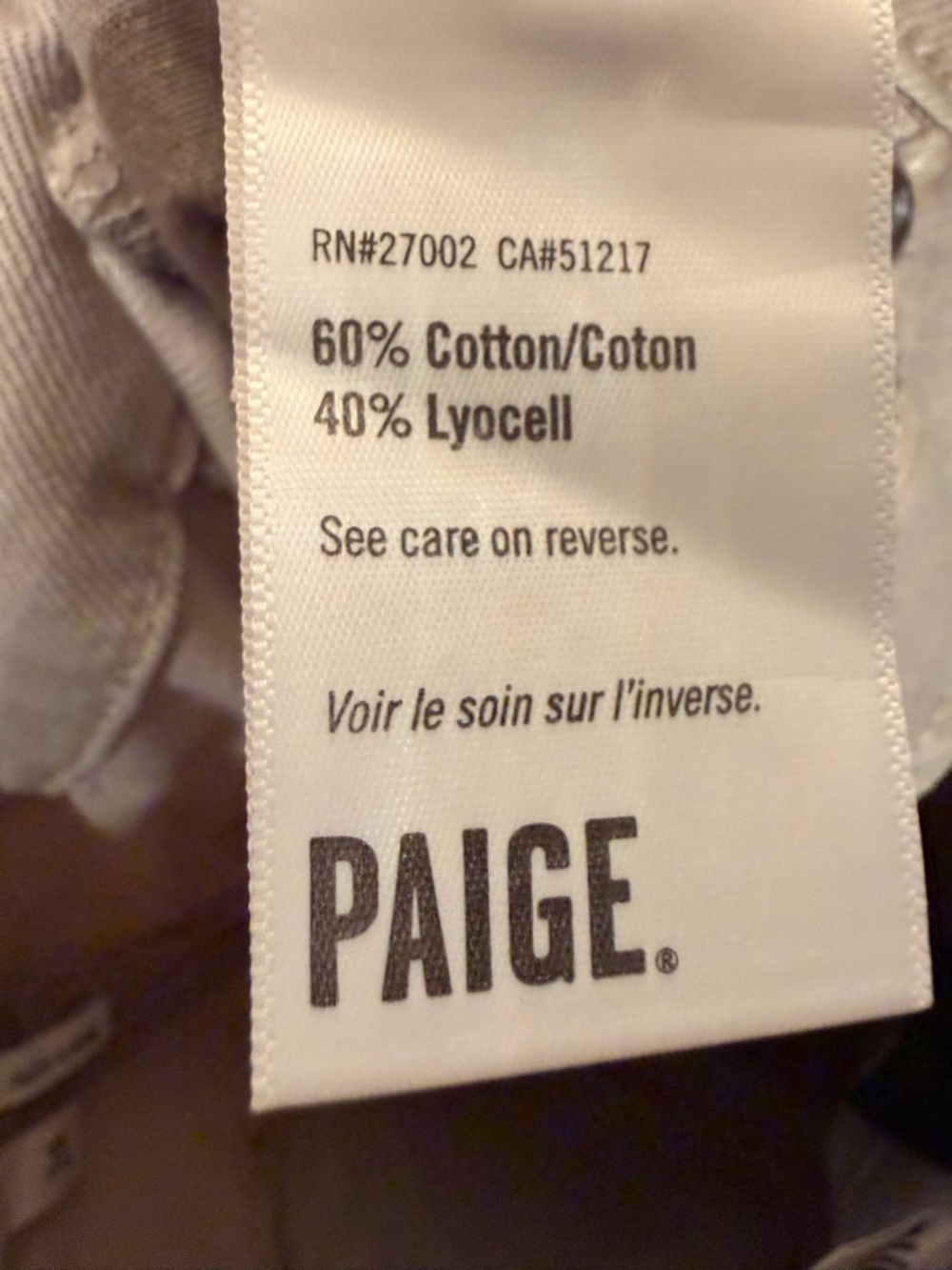 Paige utility cargo pants women’s size 24 khaki mid rise straight leg - Picture 7 of 9